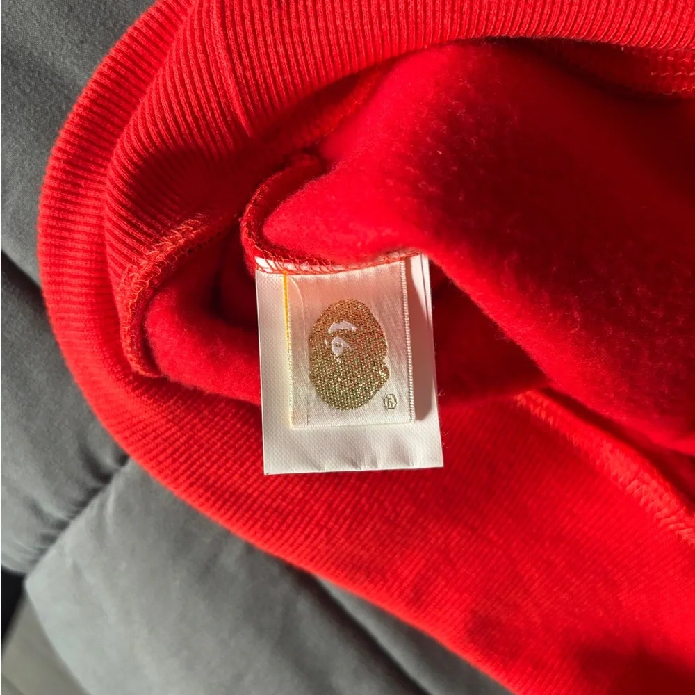 Bathing Ape College Camo “Red” Crewneck - Picture 5 of 5